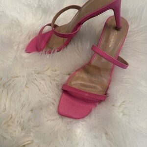 BCBGENERATION  Pink leather slides